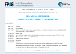 APRENDER A EMPRENDER. C&Oacute;MO EDUCAR EL TALENTO