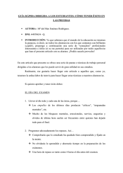 GU&Iacute;A R&Aacute;PIDA DIRIGIDA A LOS ESTUDIANTES. C&Oacute;MO - Eduinnova