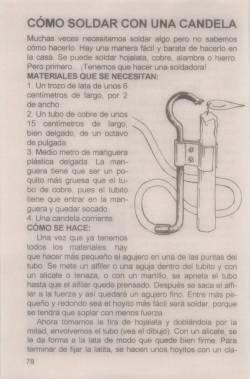 C&Oacute;MO SOLDAR CON UNA CANDELA