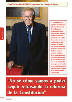 &ldquo;No s&eacute; c&oacute;mo vamos a poder seguir retrasando la reforma de la