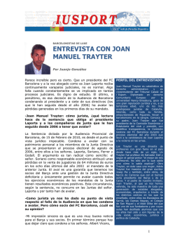 -Cómo jurista, ¿qué lectura hace de la sentencia que obliga - Iusport