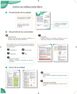 C&oacute;mo se utiliza este libro