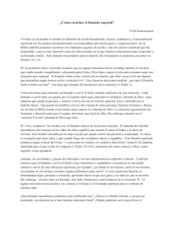 &iquest;C&oacute;mo escuchar el llamado especial? - ObreroFiel