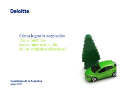 Cómo lograr la aceptación ¿Se subirán los consumidores - Deloitte