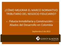 &iquest;C&Oacute;MO MEJORAR EL MARCO NORMATIVO - Camacol