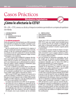 &iquest;C&oacute;mo le afectar&iacute;a la CETU? - IDConline