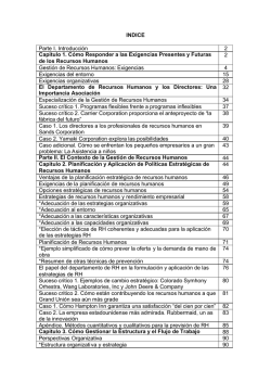INDICE Parte I. Introducción 2 Capitulo 1. Cómo Responder a - Urbe