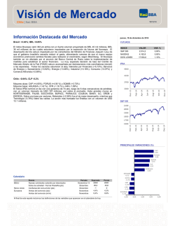 Informe Diario 27 de 11 del 2014 - Banco Itaú