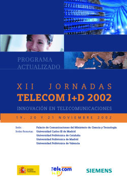 TELECOM I+D 2002 - ResearchGate