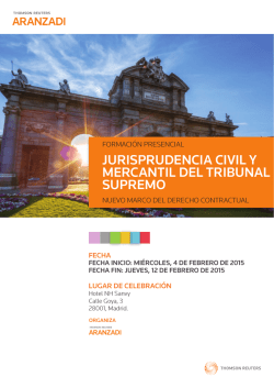 jurisprudencia civil y mercantil del tribunal supremo - Aranzadi