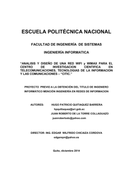ESCUELA POLITÉCNICA NACIONAL - Repositorio Digital EPN