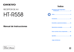 HT-R558 - Onkyo