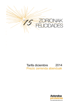 Descargar Tarifas/Deskargatu Tarifak - Astondoa Piroteknia