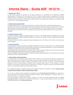 Informe Diario - Finmarkets