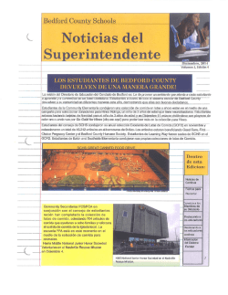 Noticias del - Bedford County Schools