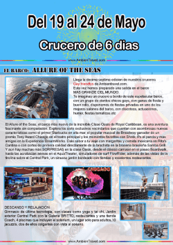 Crucero Gay-Friendly del 19 al 24 de mayo 2015 - Ambientravel.com