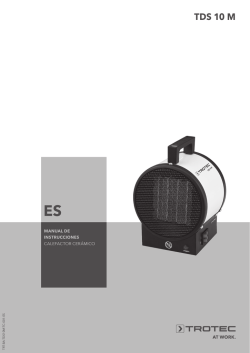 TDS 10 M ES - Trotec GmbH & Co. KG