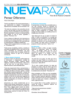 NUEVA RAZA Click para leer - Vida Abundante Iglesia Cristiana