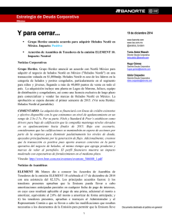Y para cerrar&hellip; - Casa de Bolsa Banorte Ixe