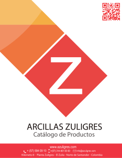 CATALOGO ZULIGTRES - Azuligres