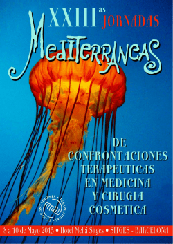 Jornadas Mediterraneas - confrontaciones terapeuticas