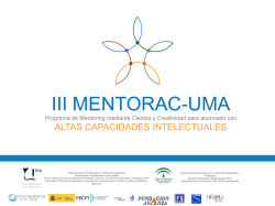 III MENTORAC-UMA - Educación en Málaga