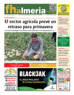 Diciembre 2014 - Frutas y Hortalizas de Almería