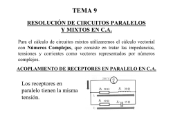 Tema 9. Circuitos paralelo y mixtos - yoquieroaprobar.es