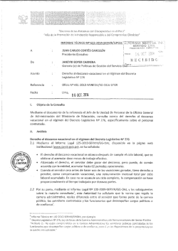 O 6 OCT. Z014 - Servir
