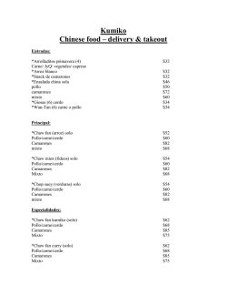 acceda a nuestra lista de precios clikeando aqui - kumico.com.ar