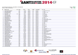 Cursa Sant Silvestre Sant Julià de Lòria - Llarg (3.300 kms) - 25