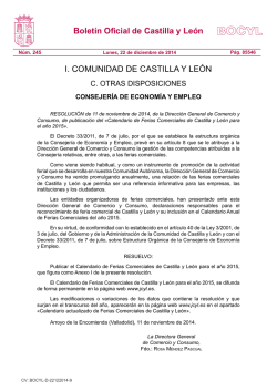 BOCYL n.º 245 22-diciembre-2014 - Diputación de Salamanca