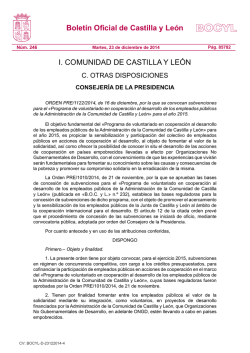 BOCYL n.º 246 23-diciembre-2014 - ANPE Castilla y León