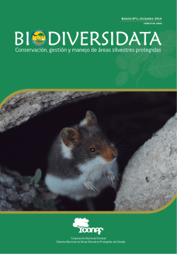 Bolet&iacute;n N&deg;2, diciembre 2014 - Conaf