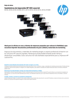 Suministros de impresión HP 305 LaserJet - Hewlett-Packard