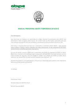 1 MANUAL PROGRAMA IAESTE TEMPORADA 2014/2015