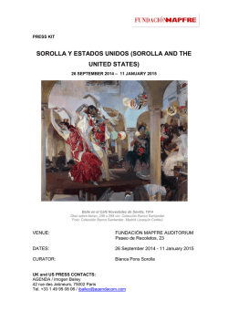 sorolla y estados unidos (sorolla and the united states)