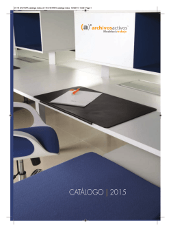 CATÁLOGO | 2015 - Archivos Activos