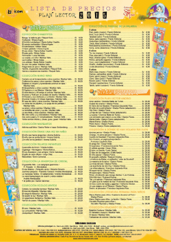 Lista de Precios Lexicom