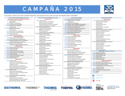 C A M P A &Ntilde; A 2 0 1 5