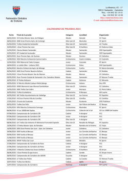 Calendario 2015.pdf - Federación Cántabra de Ciclismo