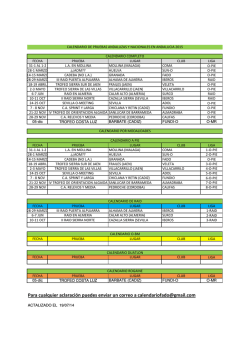 Calendario 2015 a 220714