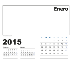 montaje calendario 2015