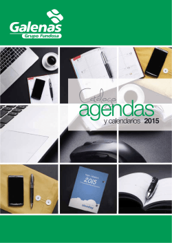 agendas y calendarios 2015 - Programa Office Depot España