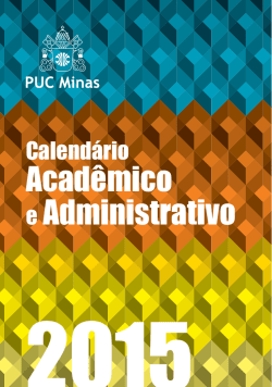 Calendário Acadêmico e Administrativo