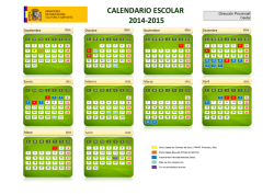 calendario escolar 2013 - Ministerio de Educación, Cultura y Deporte