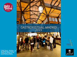 GASTROFESTIVAL MADRID 2015