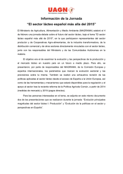 Lacteo m&aacute;s alla 2015