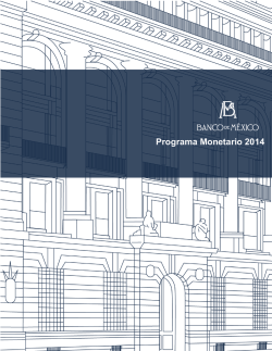 Programa Monetario para 2014