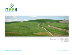 Business Plan | 2015-2019 July 8,2014